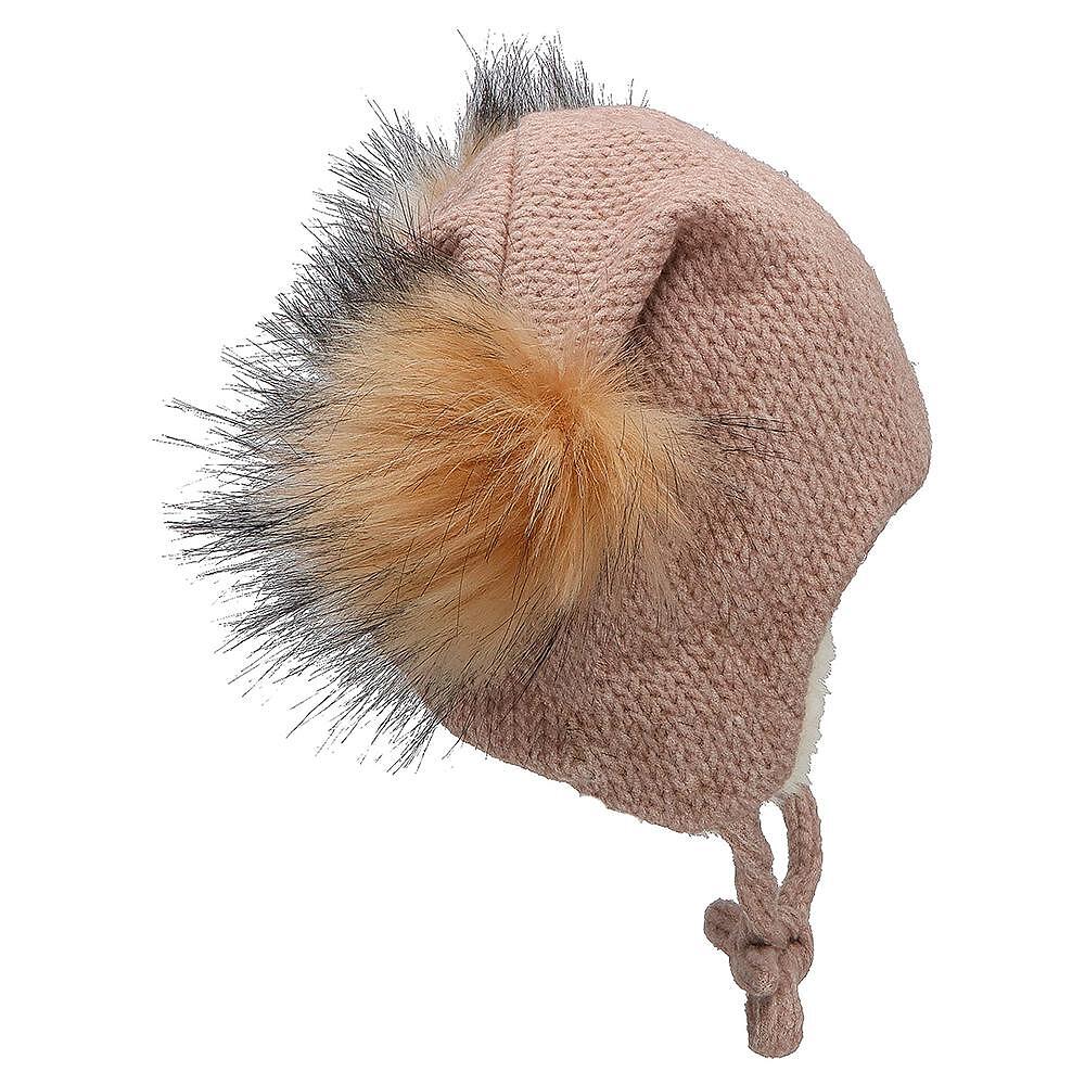 Детска Зимна Шапка За Момиче, С Помпони , 55 См. 4 6 Г. Sterntaler
