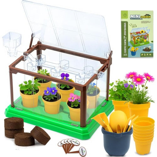 Детски Комплект За Отглеждане И Изследване На Растения Научна Оранжерия Smartbaby