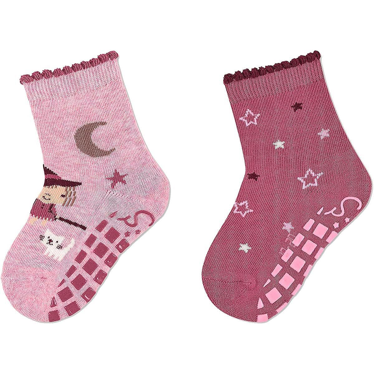 Детски Abs Чорапи Със Силиконови Стопери, С Вещица, 2 Чифта, 25 26 3 4 Г. Sterntaler