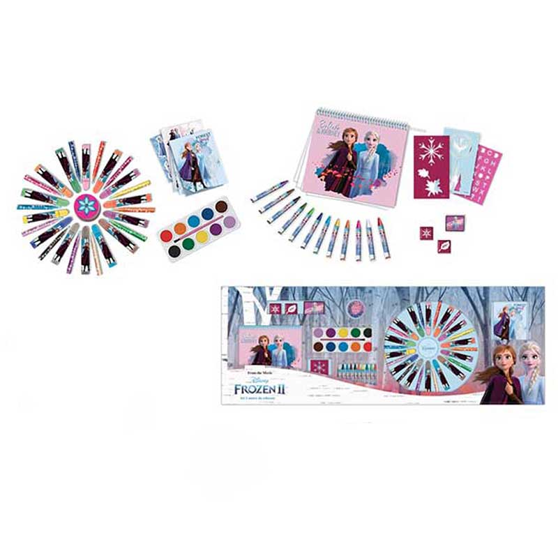 Детски Арт Комплект Замръзналото Кралство - 45 Части 100 См bebemama