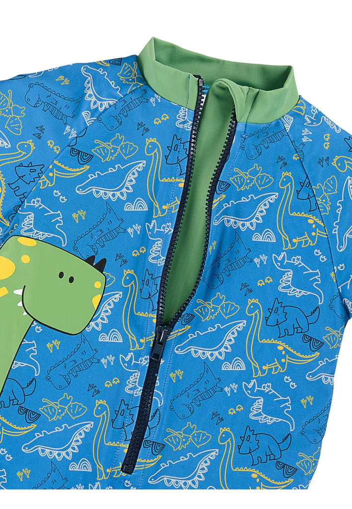 Детски Бански С Uv Защита 50+, С Динозавър, 86 92 См. 12 24 М. Sterntaler