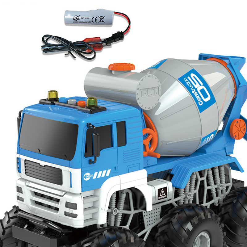 Детски Бетоновоз С Звуци, Светлини И Дистанционно Управление Crazon