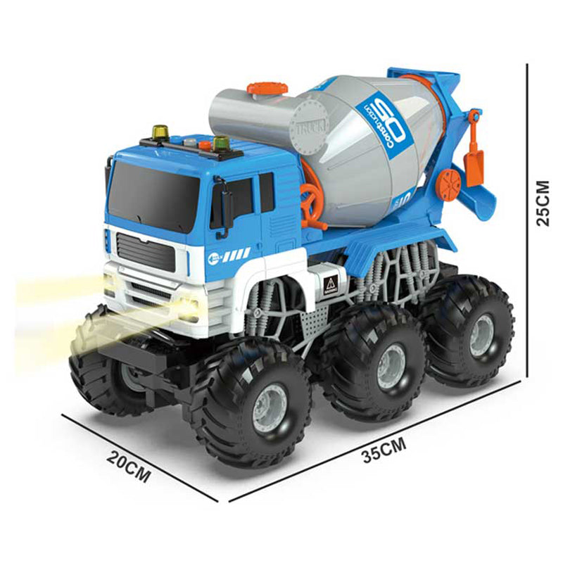 Детски Бетоновоз С Звуци, Светлини И Дистанционно Управление Crazon