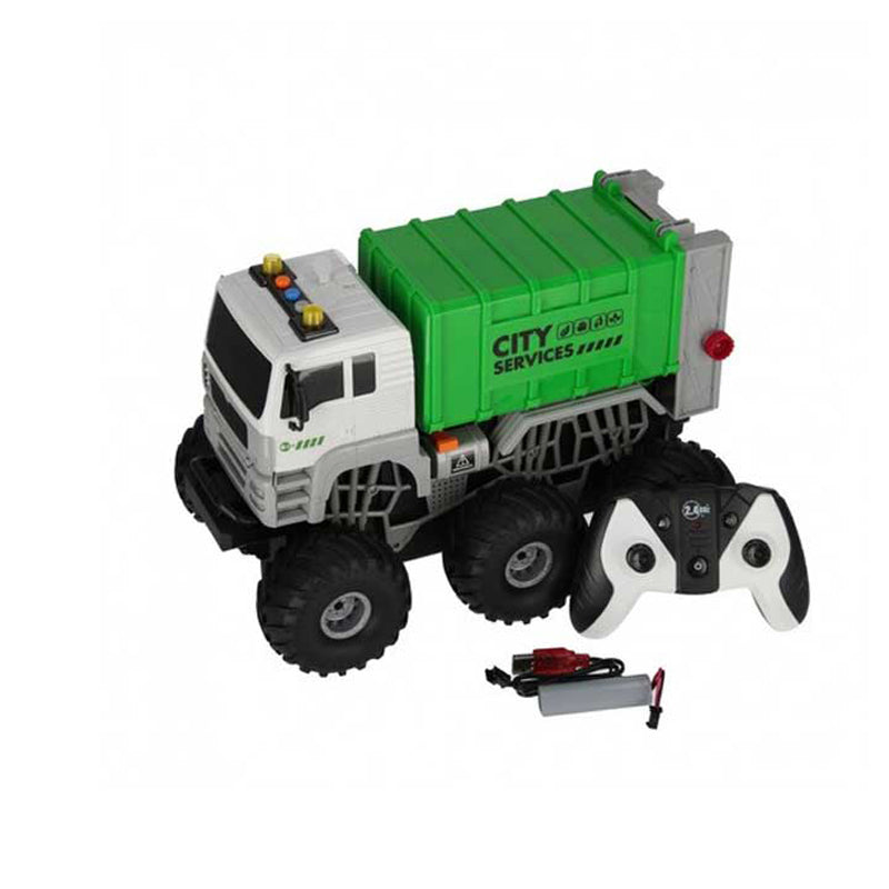 Детски Боклукчийски Камион Със Звуци, Светлини И Дистанционно Управление Crazon