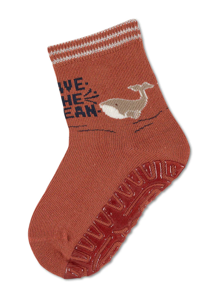 Детски Чорапи Нехлъзгащо Стъпало, Sun®, Делфин, 27 28 4 5 Г. Sterntaler