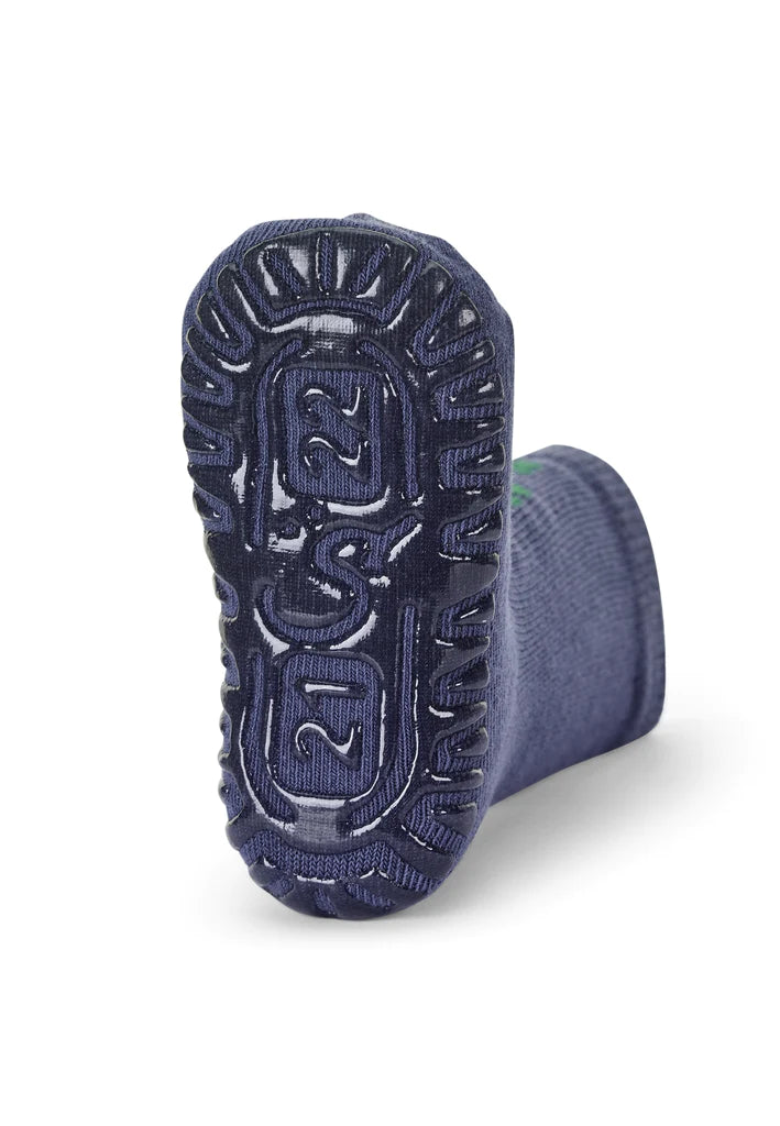 Детски Чорапи Нехлъзгащо Стъпало, Sun®, Крокодил, Сини, 27 28 4 5 Г. Sterntaler