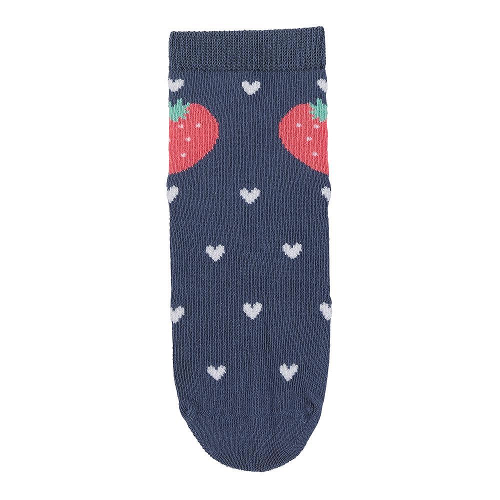 Детски Чорапи Нехлъзгащо Стъпало, Sun®, Сърце, Сини, 27 28 4 5 Г. Sterntaler