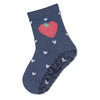 Детски Чорапи Нехлъзгащо Стъпало, Sun®, Сърце, Сини, 27 28 4 5 Г. Sterntaler
