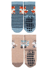 Детски Чорапи Със Силиконови Стопери 2 Чифта, 25 26 3 4 Г. Sterntaler