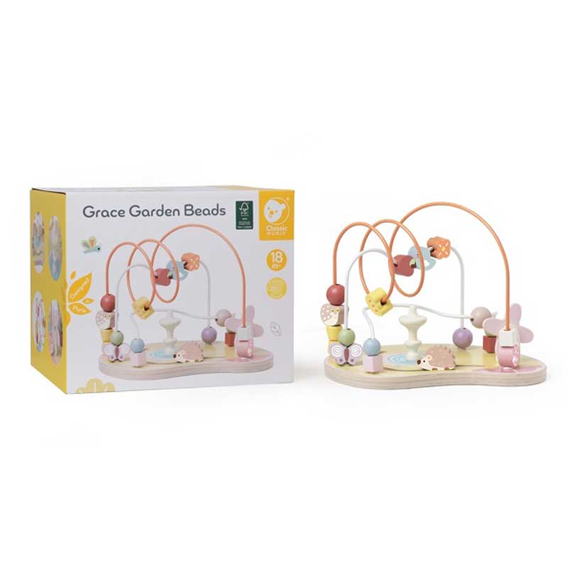 Детски Дървен Костер - Цветна Градина --- BebeMama