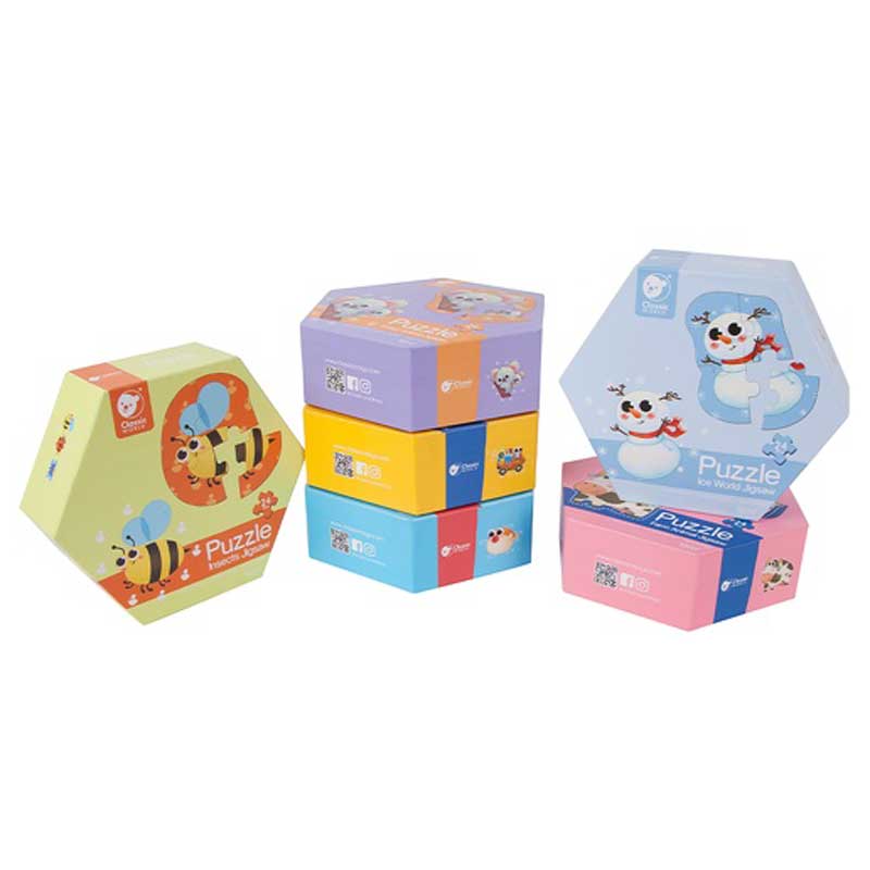 Детски Дървен Пъзел - Снежна Приказка --- BebeMama