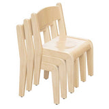 Детски Дървен Стол, Размер S --- BebeMama