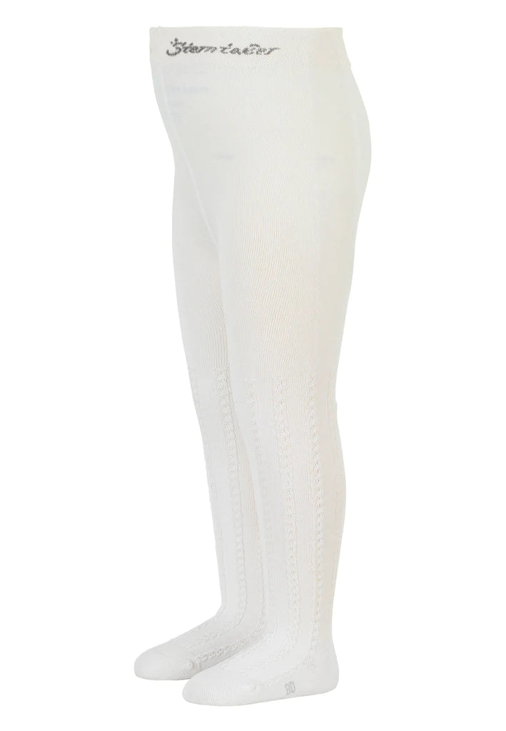 Детски Фигурален Памучен Чорапогащник В Екрю, 122 128 5 6 Г. Sterntaler