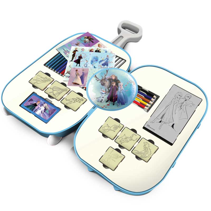 Детски Комплект За Рисуване &Quot;Frozen 2&Quot; В Куфарче На Колеца