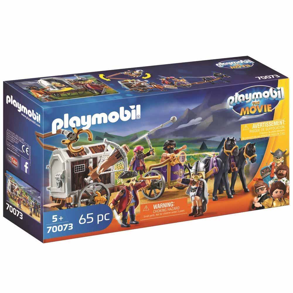 Детски конструктор Playmobil, Чарли със затворническия вагон - Строители, Мозайки И Конструктори - Playmobil - BebeMama
