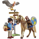 Детски конструктор Playmobil, Марла с кон --- BebeMama