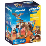 Детски конструктор Playmobil, Марла с кон - Строители, Мозайки И Конструктори - Playmobil - BebeMama