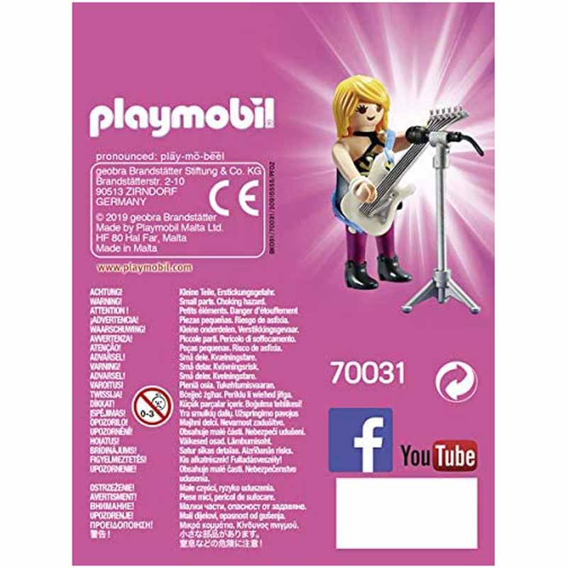 Детски конструктор Playmobil, Рок звезда --- BebeMama