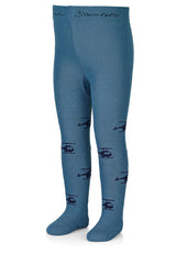 Детски Памучен Чорапогащник С Хеликоптери, 122 128 5 6 Г. Sterntaler