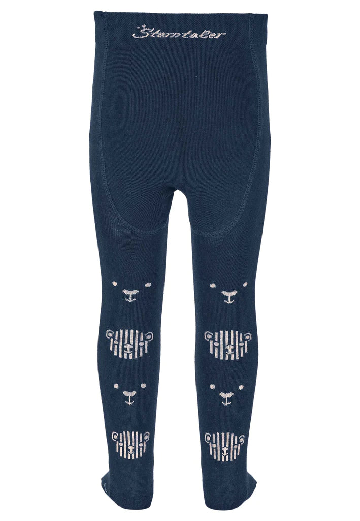 Тъмно Син Памучен Чорапогащник, 122 128 5 6 Г. Sterntaler