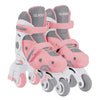 Patine cu rotile pentru copii Globber 2 în 1, mărimea 26-29, roz pastel