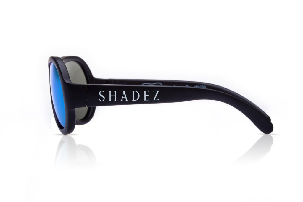 Детски слънчеви очила Shadez Classics от 3 - 7 години черни --- BebeMama