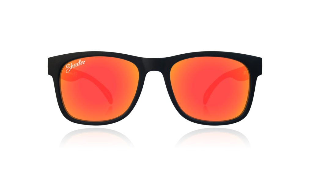 Детски слънчеви очила Shadez Poloraized VIP 7+ години червени --- BebeMama