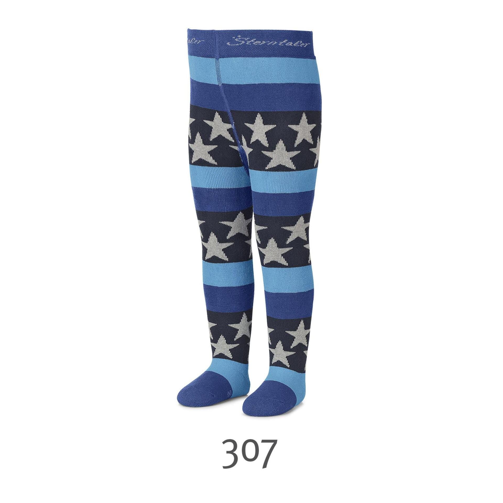 Детски Термо Чорапогащник На Звездички, 122 128 5 6 Г. Sterntaler