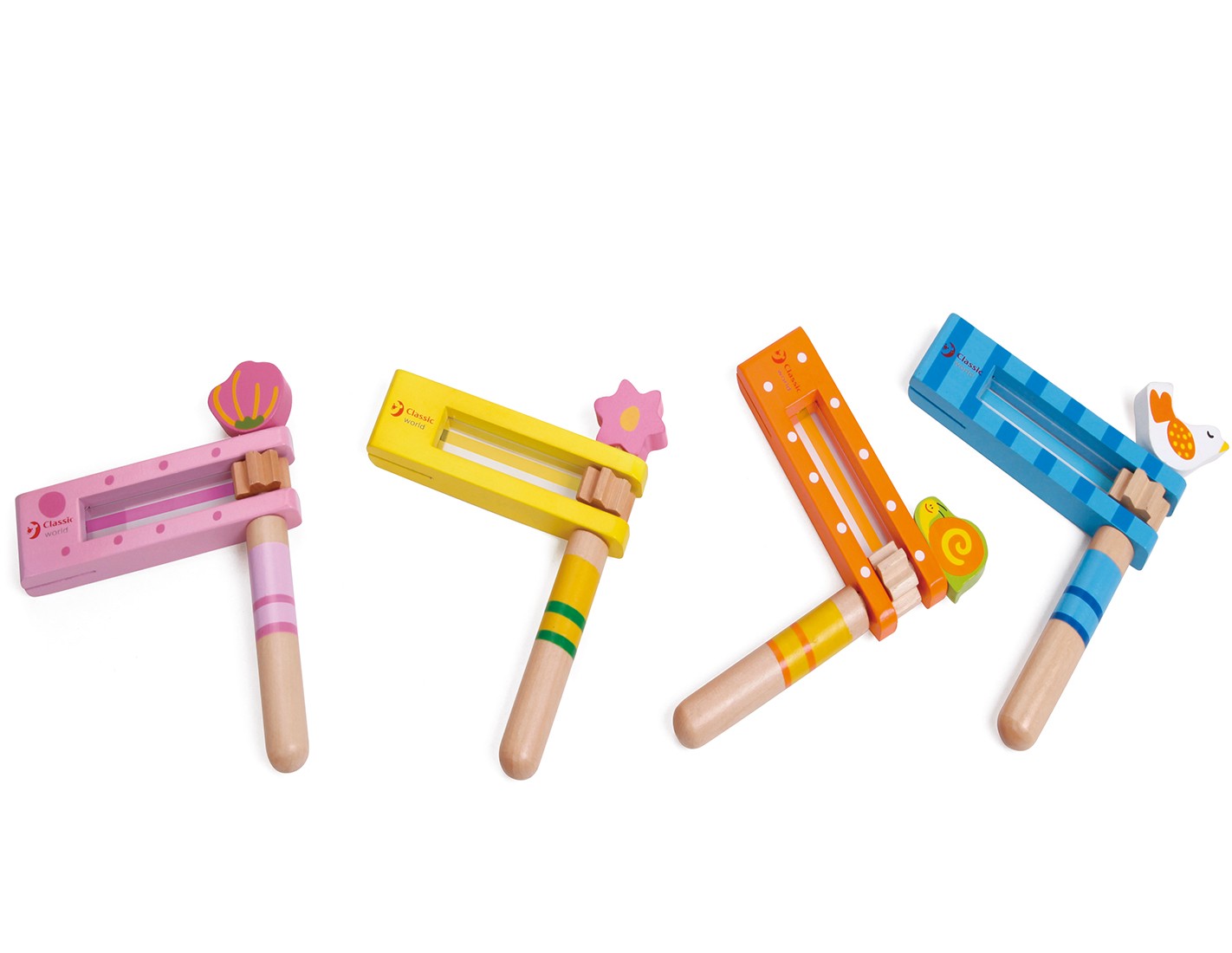 Детско дървено кречетало --- BebeMama