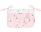 coșul superior pentru scutece cu legături Bear With Me Pink