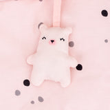 coșul superior pentru scutece cu legături Bear With Me Pink
