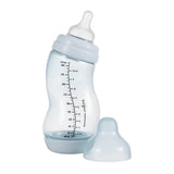 Sticlă Difrax în formă de S lată 310 ml - Gheață