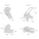Sirius Бебешка Количка 2в1 Blue.04 Avionaut