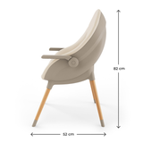 Fini Up Столче За Хранене Beige Kinderkraft