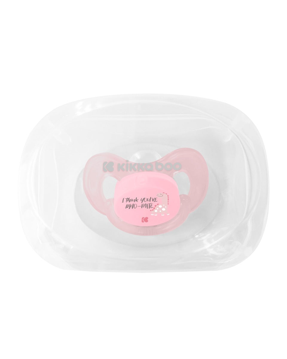 Залъгалка 0-6М Dinomite Pink