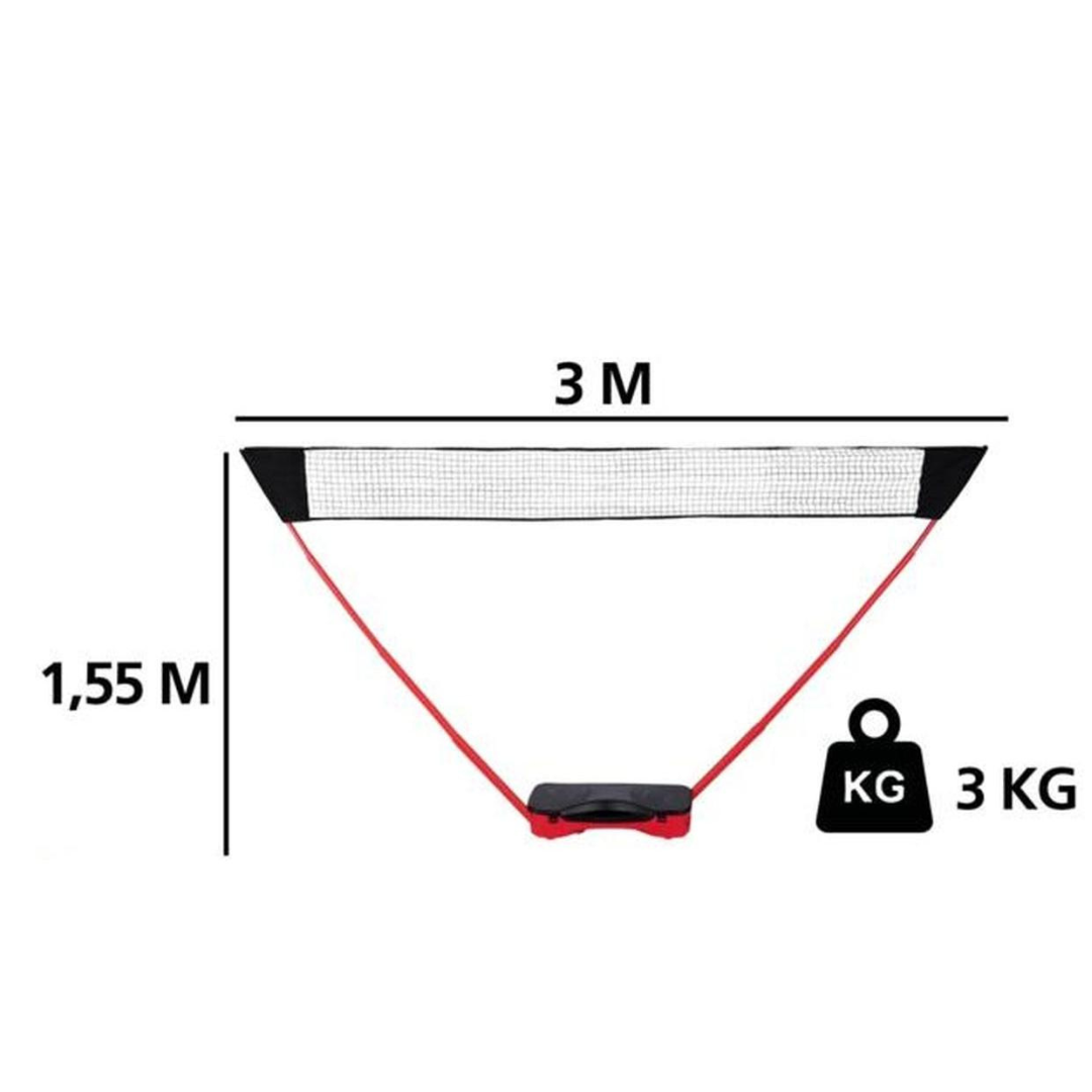 Комплект За Бадминтон С 2 Ракети Donnay
