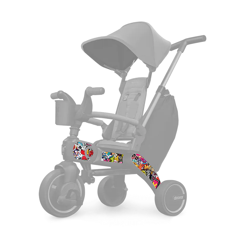 Doona Комплект Стикери За Триколка Sticker Bomb Reer