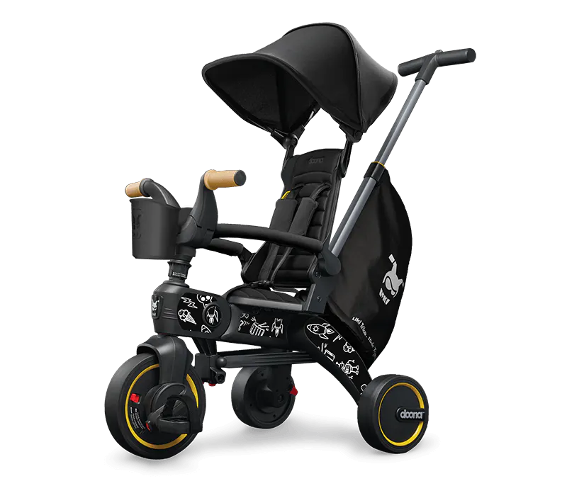 Декоративни Стикери За Триколка Liki Trike B&w Cool Sketch Sp555 99 022 Doona