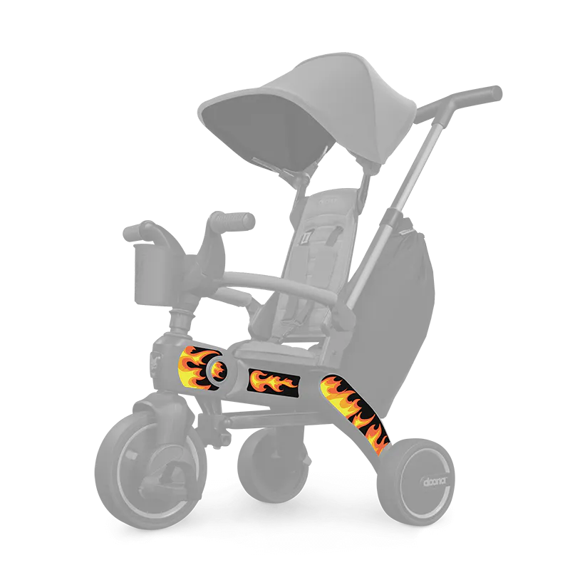 Декоративни Стикери За Триколка Liki Trike Flames Sp555 99 020 Doona
