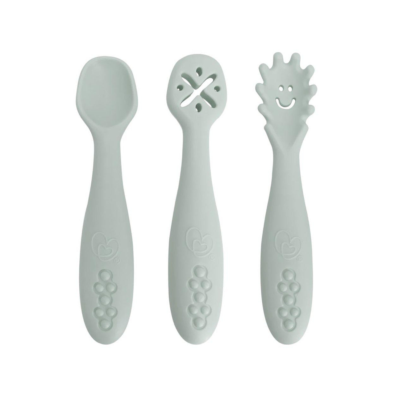 Бебешки Лъжички 3 Бр Scoop, Mash & Twist Seafoam Dreambaby