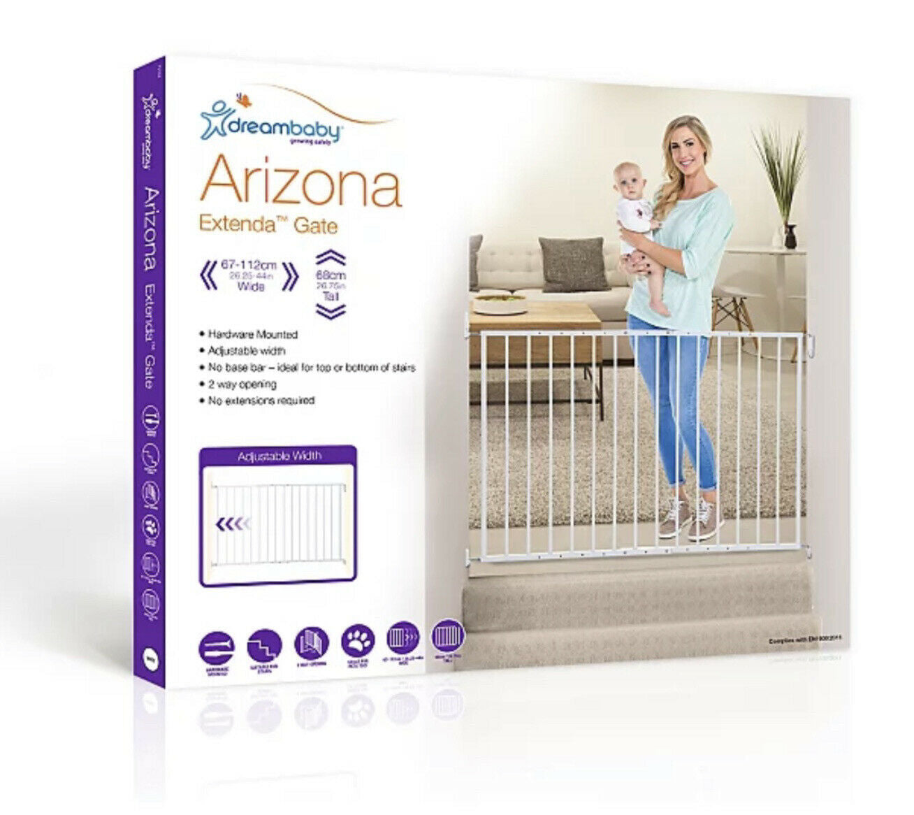 Преграда За Врата 68 См Arizona Dreambaby