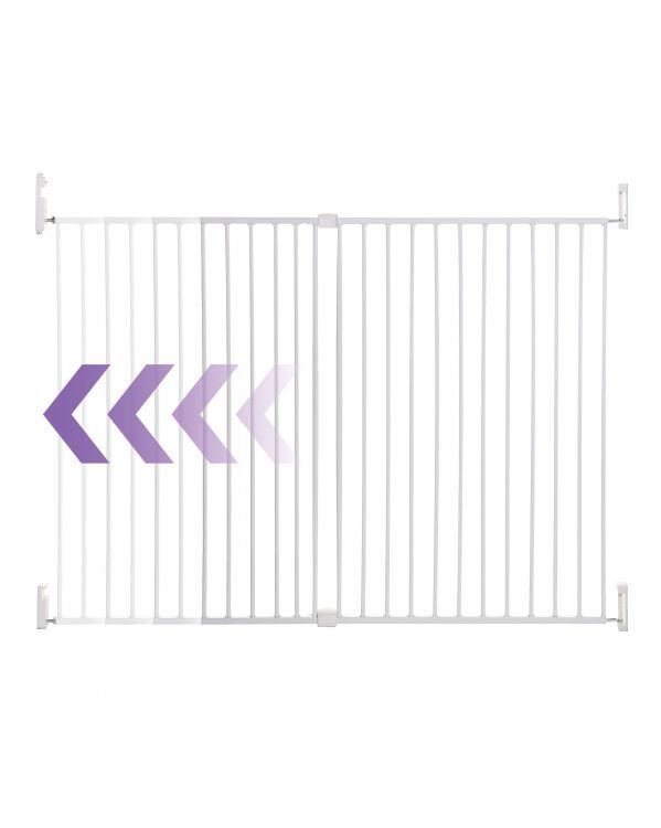 Метална Преграда Gro Gate® Broadway Бяла Dreambaby