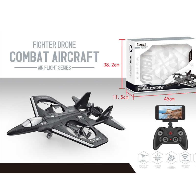 Дрон Falcon С 360° Завъртане С Вградена Камера И Светлини Crazon