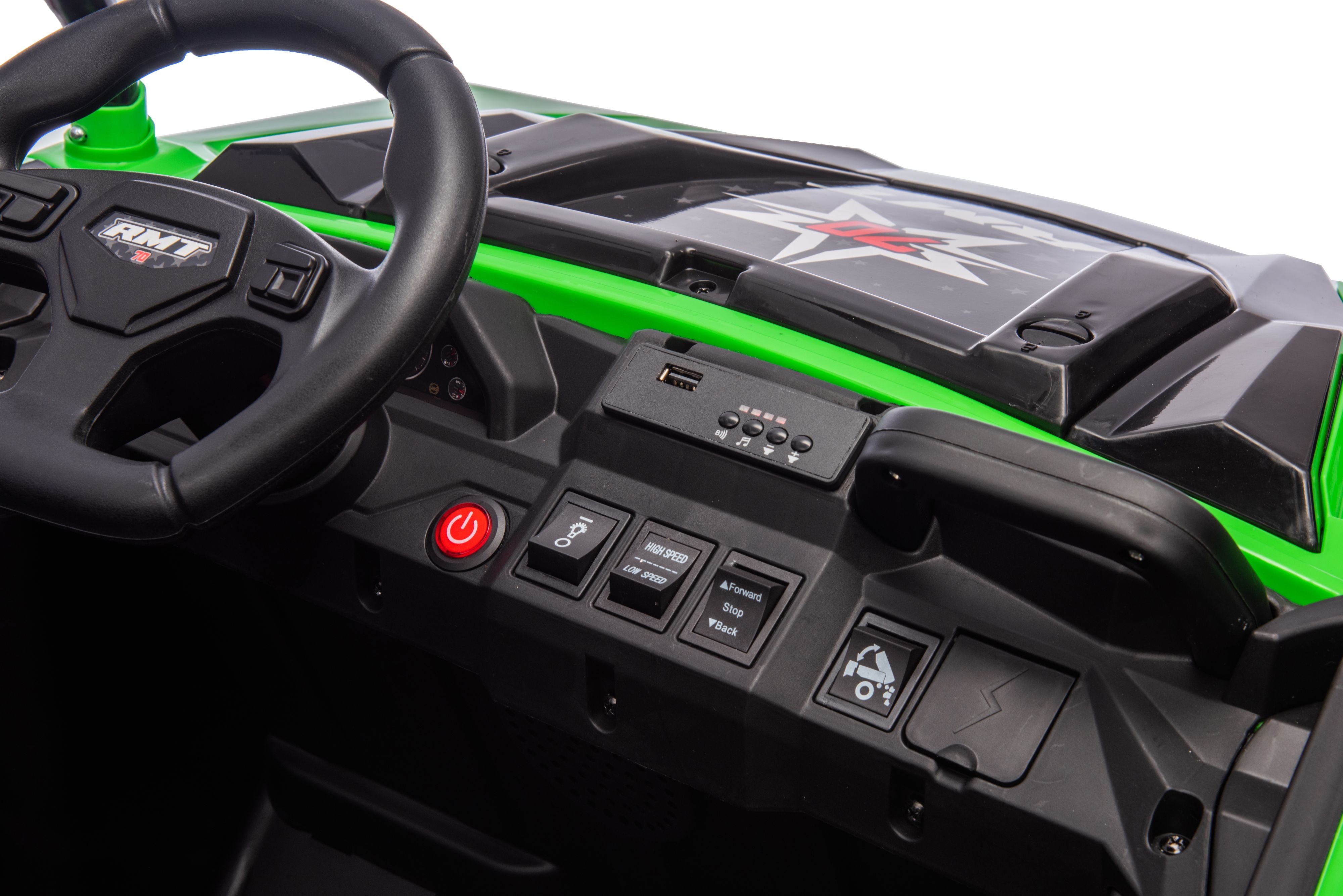 Акумулаторен Джип Trunk Black Kikkaboo