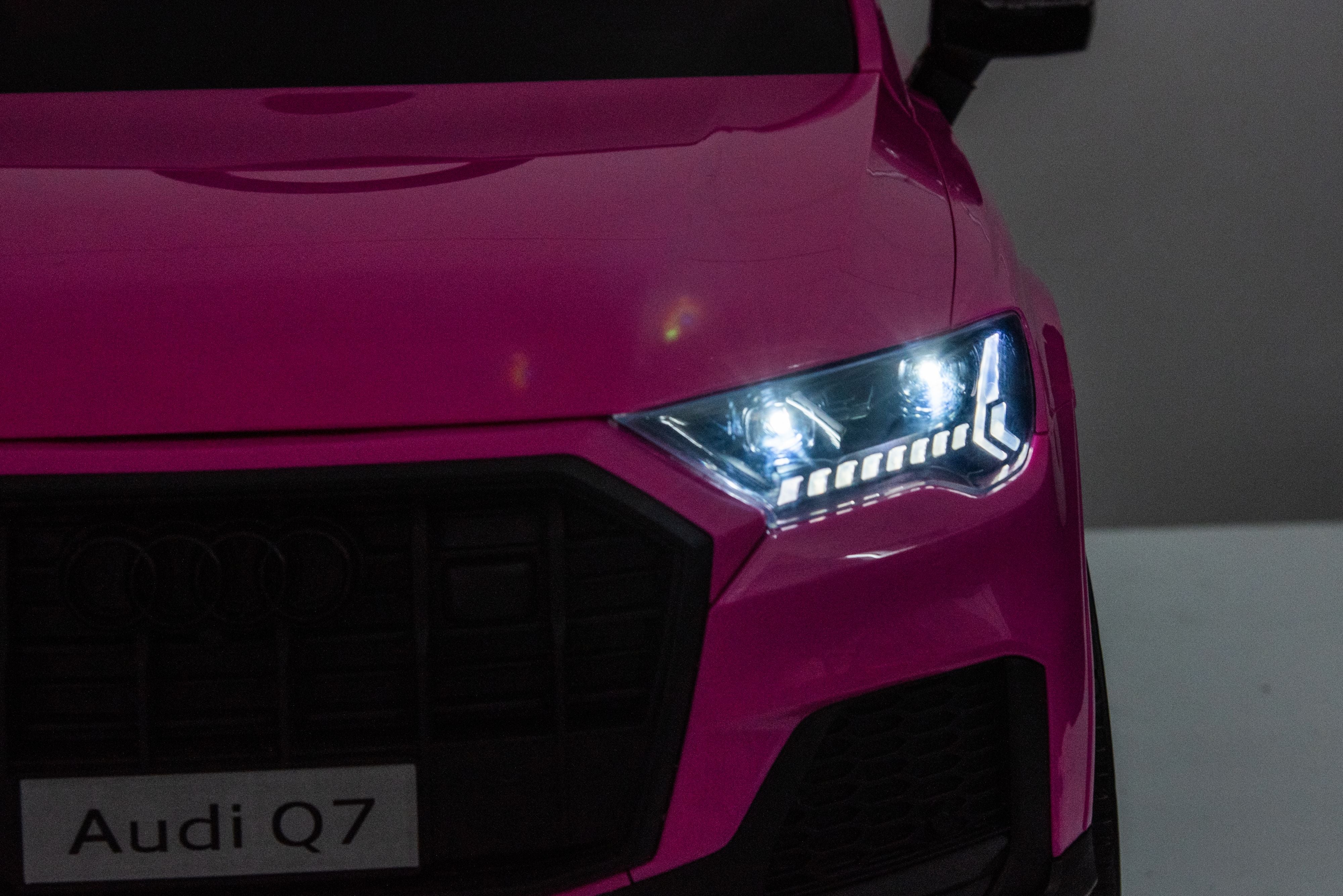 Акумулаторна Кола Licensed Audi Q7 Pink Kikkaboo