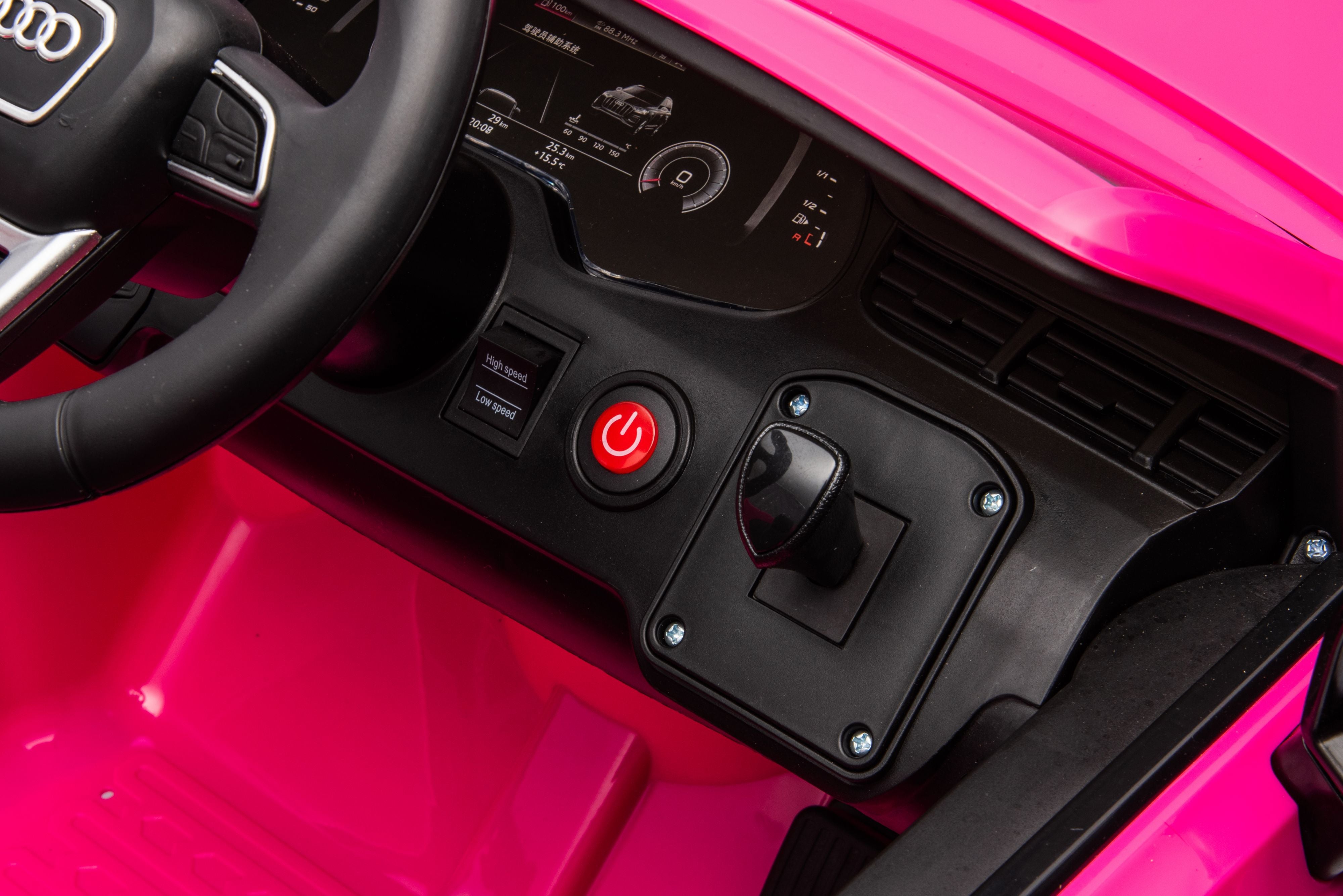 Акумулаторна Кола Licensed Audi Q7 Pink Kikkaboo