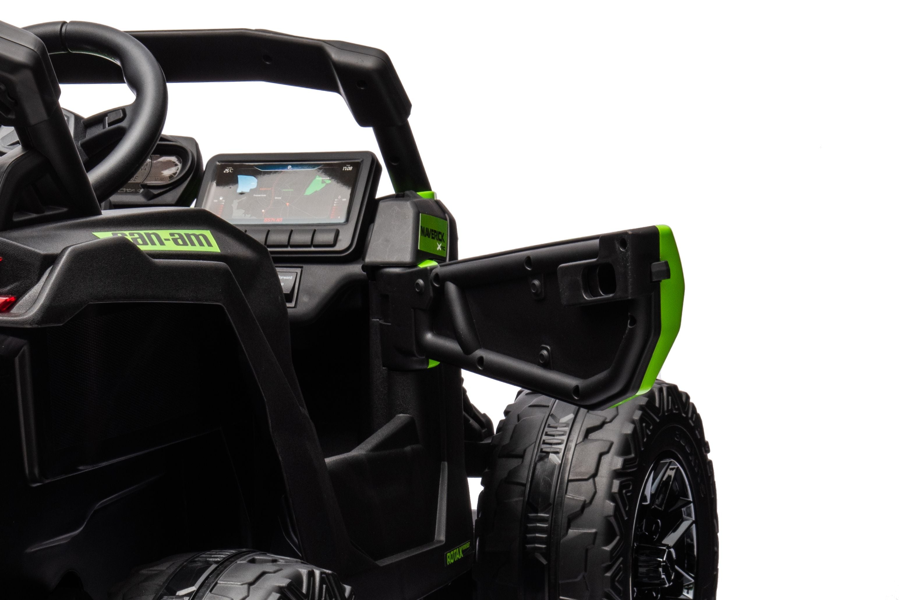 Акумулаторна Кола Licensed Can Am Maverick Utv Green Kikkaboo