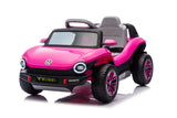 Акумулаторна Кола Licensed Volkswagen E Buggy Pink Kikkaboo