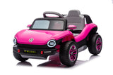 Акумулаторна Кола Licensed Volkswagen E Buggy Pink Kikkaboo