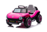 Акумулаторна Кола Licensed Volkswagen E Buggy Pink Kikkaboo